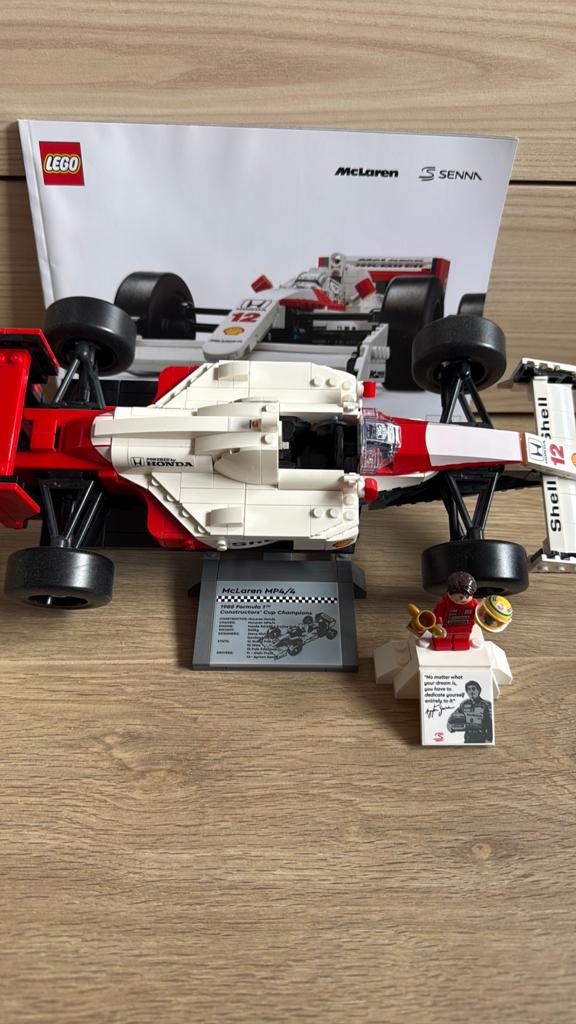 LEGO McLaren MP4/4 & Ayrton Senna (10330), Ophalen of Verzenden, Zo goed als nieuw, Overige merken