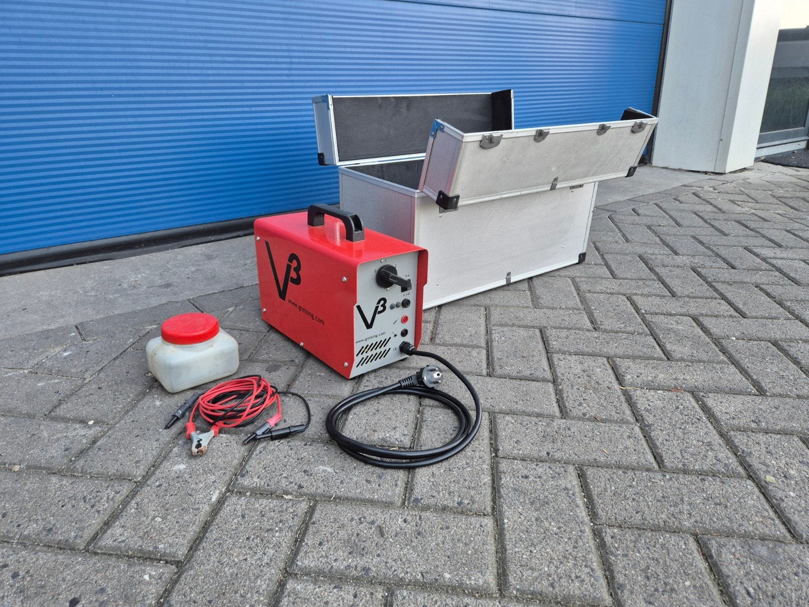 Greising Cleaner V3 Beitsmachine 230V Lasnaadreiniger compl., Doe-het-zelf en Verbouw, Gebruikt, Duitsland, Greising, Ophalen of Verzenden
