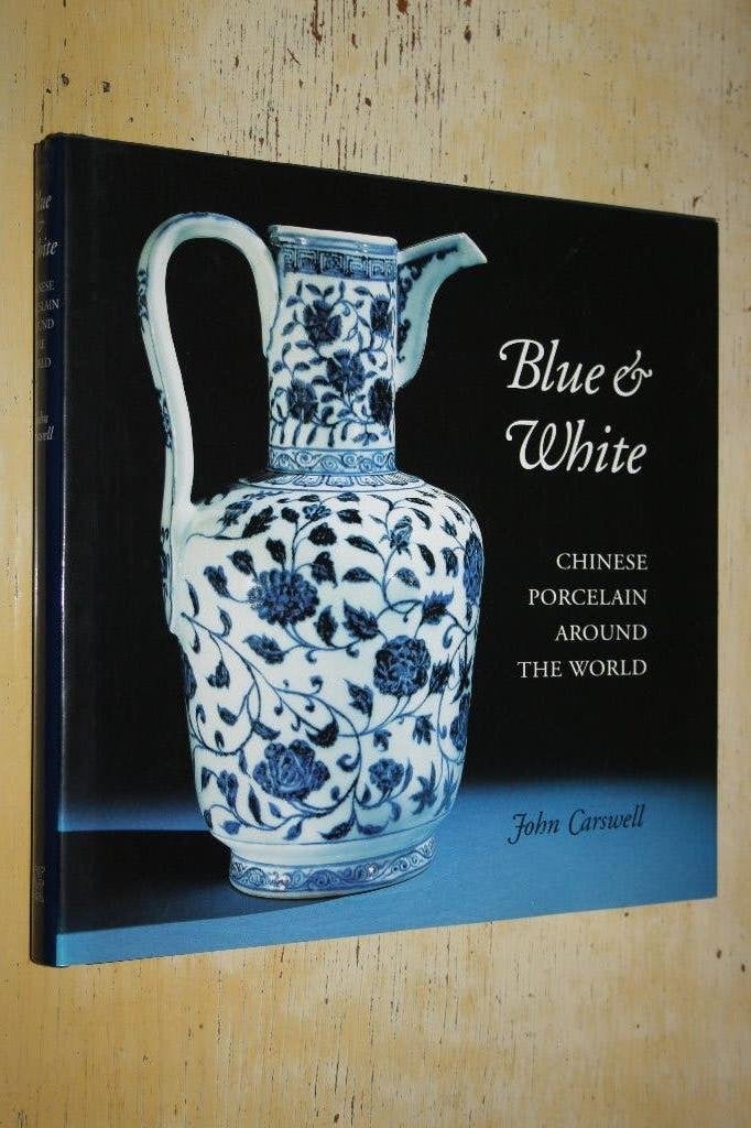 Blue and White Chinese Porcelain Around the World Carswell, Antiek en Kunst, Ophalen of Verzenden