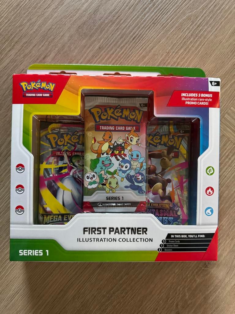 Pokémon First Partner Illustration Collection Series 1, Ophalen, Nieuw, Boosterbox