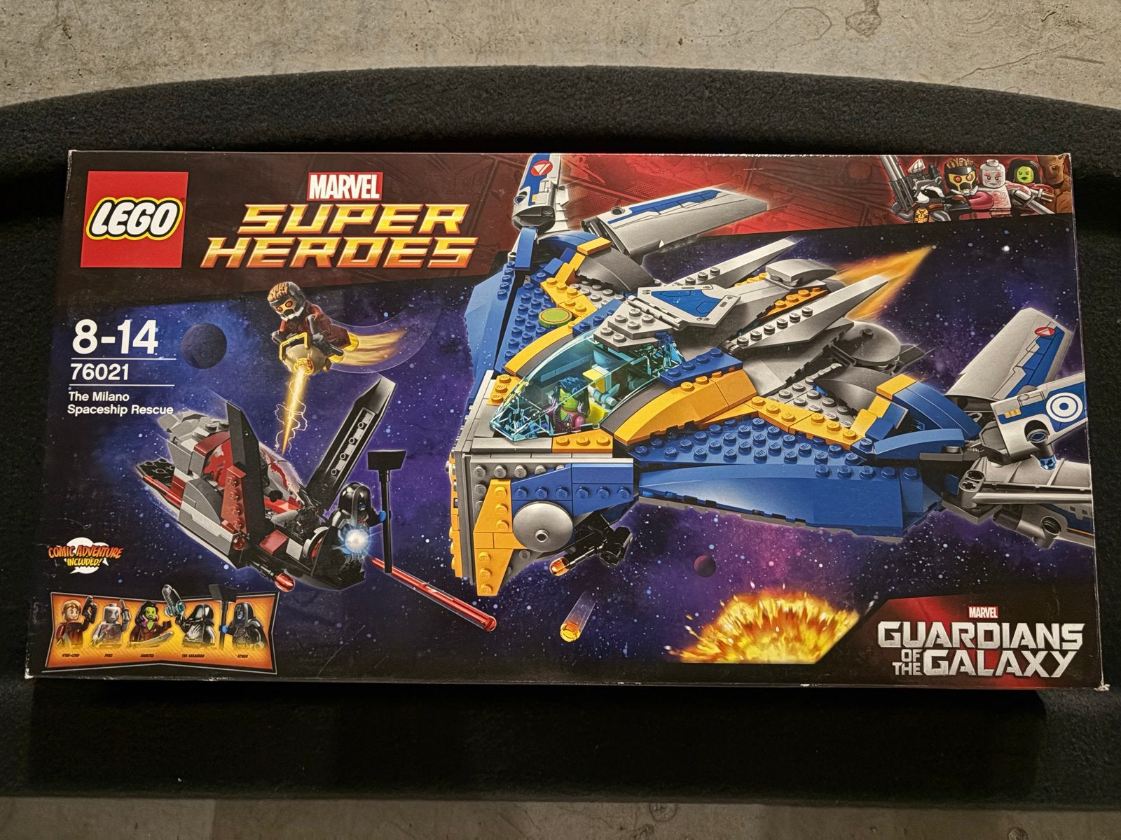 LEGO Marvel Super Heroes 76021 The Milano Spaceship Rescue, Ophalen of Verzenden, Zo goed als nieuw