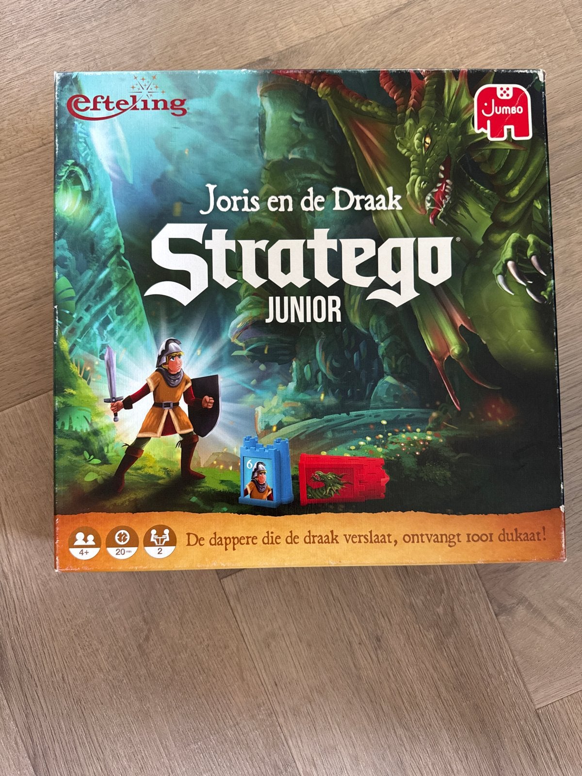 Stratego Junior Joris en de Draak Efteling Jumbo, Hobby en Vrije tijd, Gezelschapsspellen | Bordspellen, Een of twee spelers, Ophalen