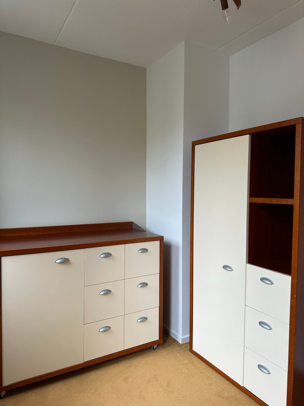 BIEDEN: Houten kast met lades en opbergruimte, Huis en Inrichting, Kasten | Ladekasten, Ophalen, Gebruikt, 5 laden of meer, 100 tot 150 cm