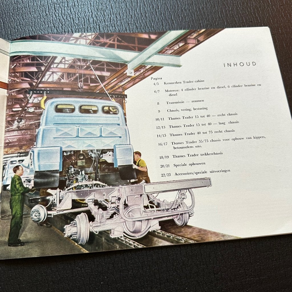#9) FORD Thames Trader - 1961, Verzenden, Gelezen, Ford