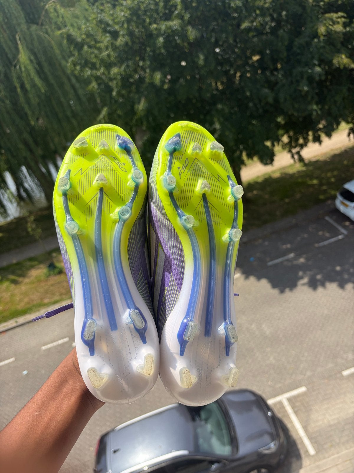 Adidas F50 Voetbalschoenen - Maat 43 1/3, Ophalen, Nieuw, Schoenen