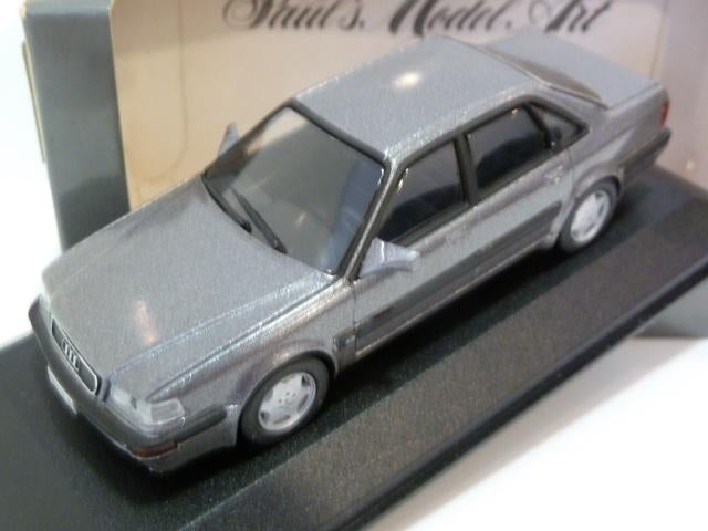 Minichamps Audi V6 Quattro 1990 Rood Metallic 1:43 430001000, Hobby en Vrije tijd, Modelauto's | 1:43, Ophalen of Verzenden, Nieuw