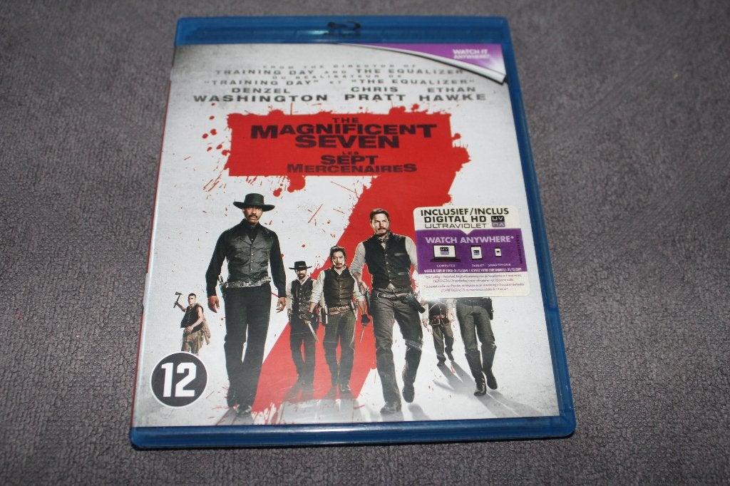 Blu-ray The Magnificent Seven, Ophalen of Verzenden, Gebruikt, Actie