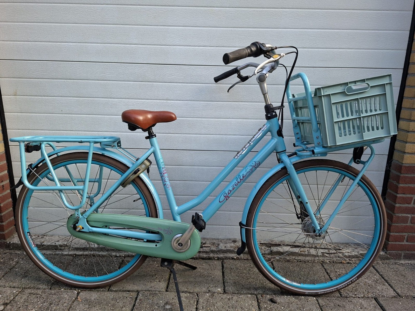 Te koop: Keurig nette Gazelle miss Grace damesfiets, Ophalen, Versnellingen, Gazelle, 53 tot 56 cm