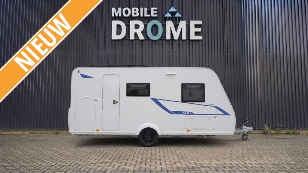 Caravelair Alba 462 ACTIEPRIJS + AUT. MOVER, Caravans en Kamperen, Reservewiel, Bedrijf, Treinzit, 750 - 1000 kg