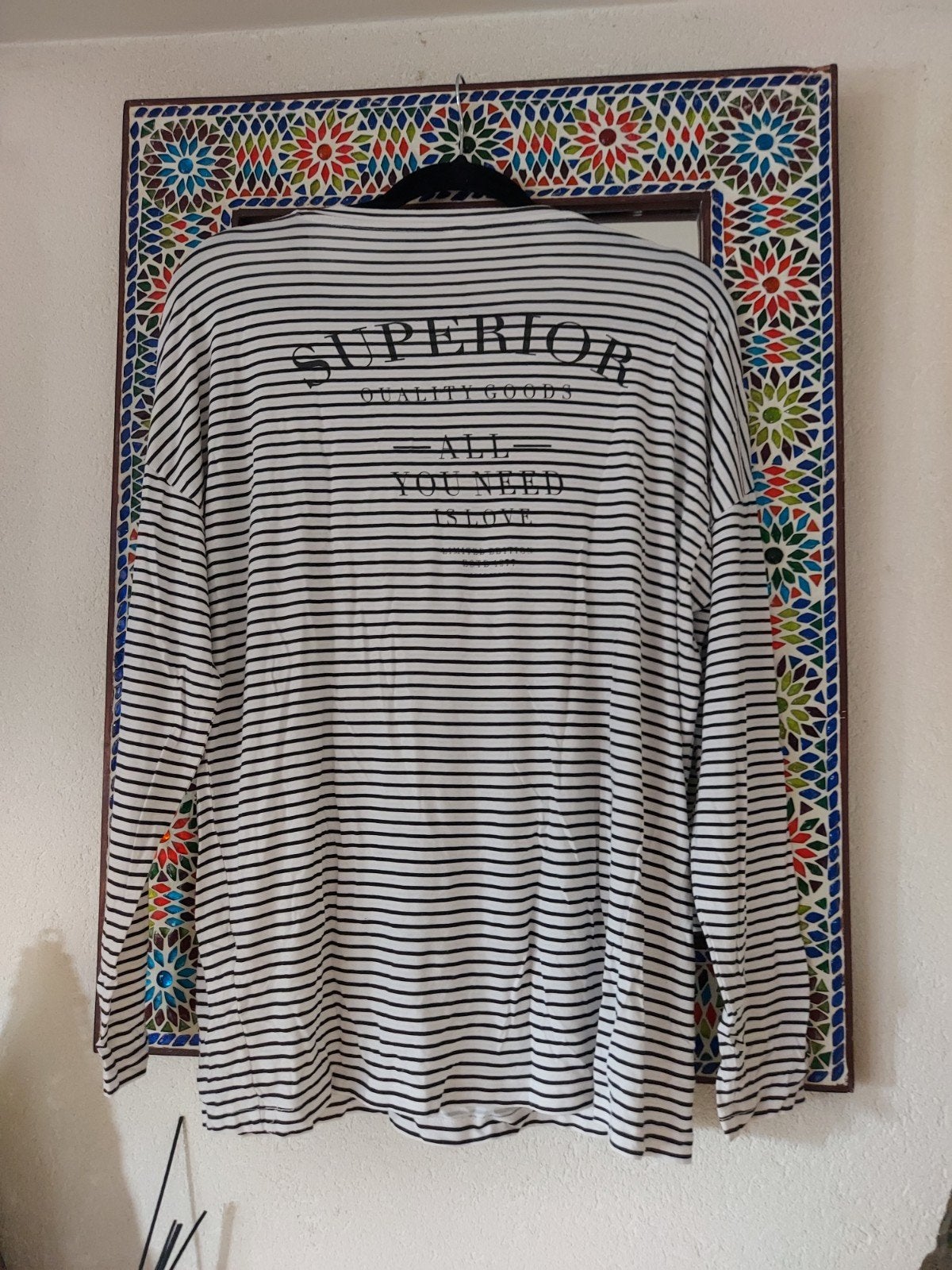 Zoso top blauw /wit maat xxl, Blauw, Maat 46/48 (XL) of groter, Ophalen of Verzenden, Zo goed als nieuw