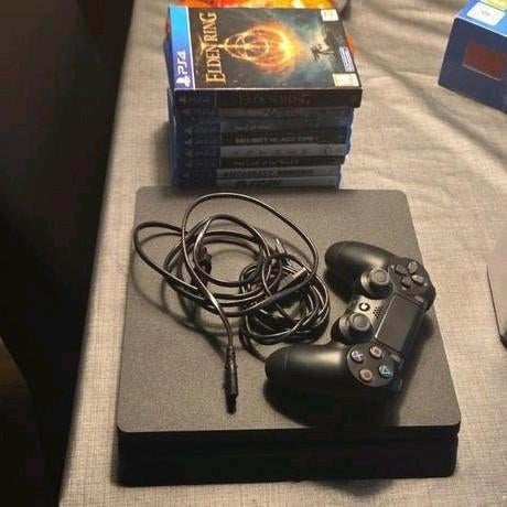 Playststion 4 , 500gb te koop. Met spelle, Spelcomputers en Games, Spelcomputers | Sony PlayStation 2, Ophalen of Verzenden, Zo goed als nieuw