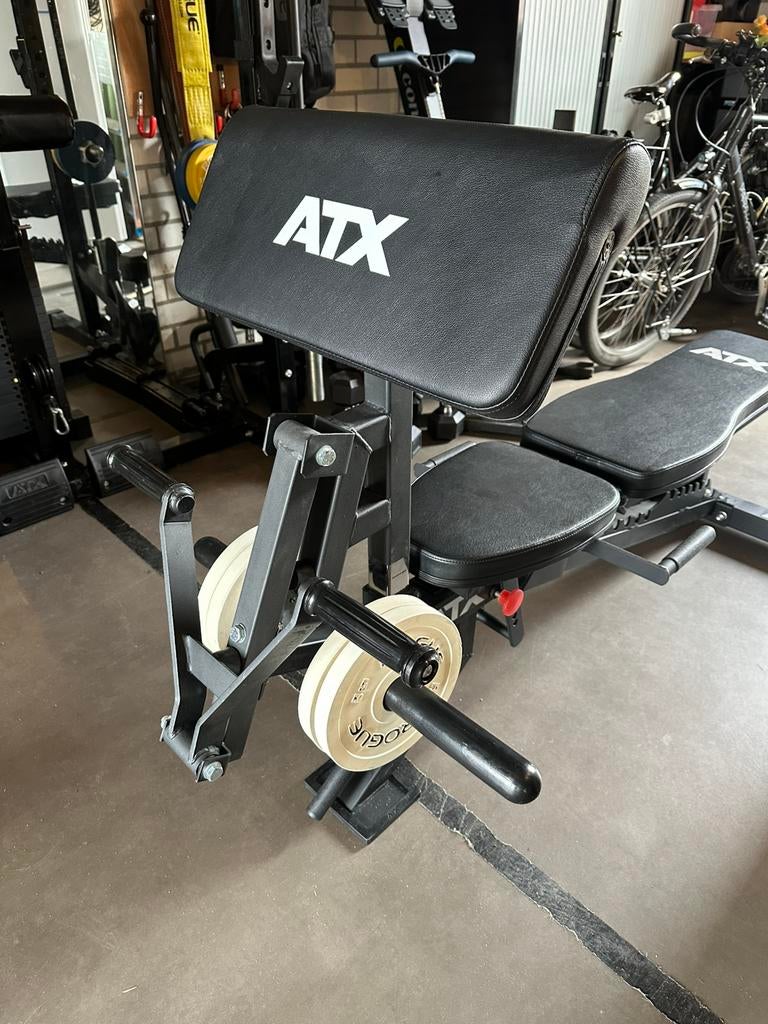 Atx preacher biceps curl - opzet stuk, Sport en Fitness, Fitnessmaterialen, Ophalen, Gebruikt, Armen, Fitnessbank