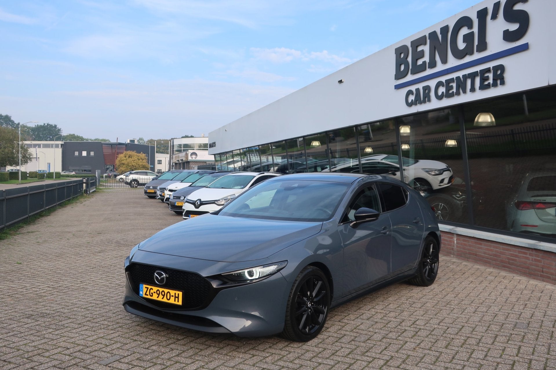 Mazda 3 2.0 e-SkyActiv-G M Hybrid 122 Luxury. LED_ACC_Stuur., Auto's, Voorwielaandrijving, 1998 cc, Gebruikt, Euro 6