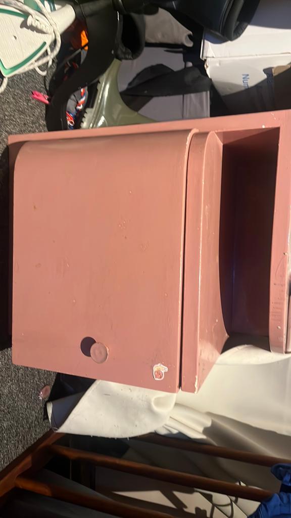 Vintage kast (opknappen), Ophalen, Gebruikt, 45 tot 65 cm