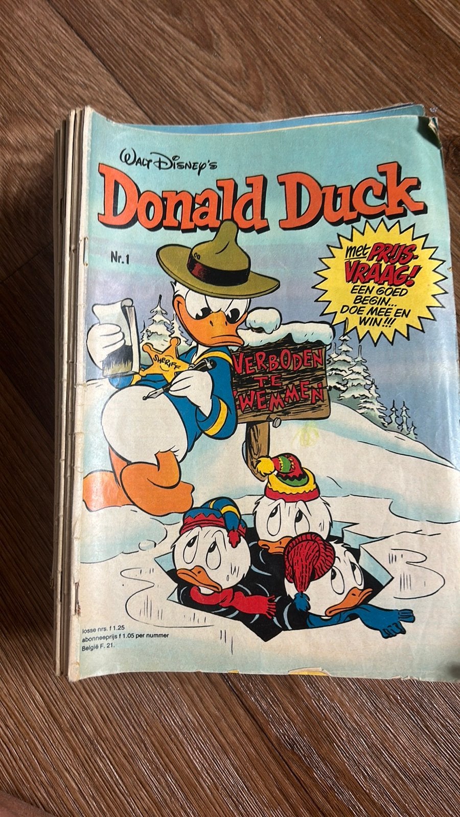 Donald Duck 1980, Gelezen, Europa, Ophalen of Verzenden, Meerdere comics