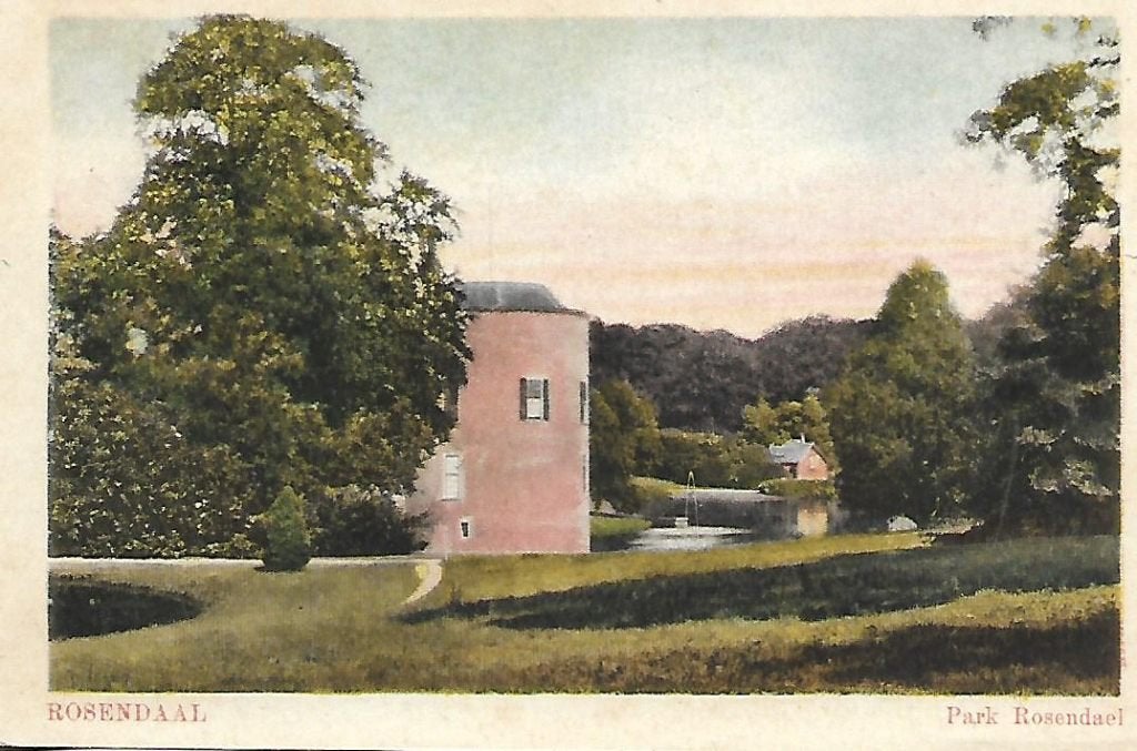 Arnhem- -Rosendaal, Park Rosendael., Verzenden, 1920 tot 1940, Ongelopen, Gelderland