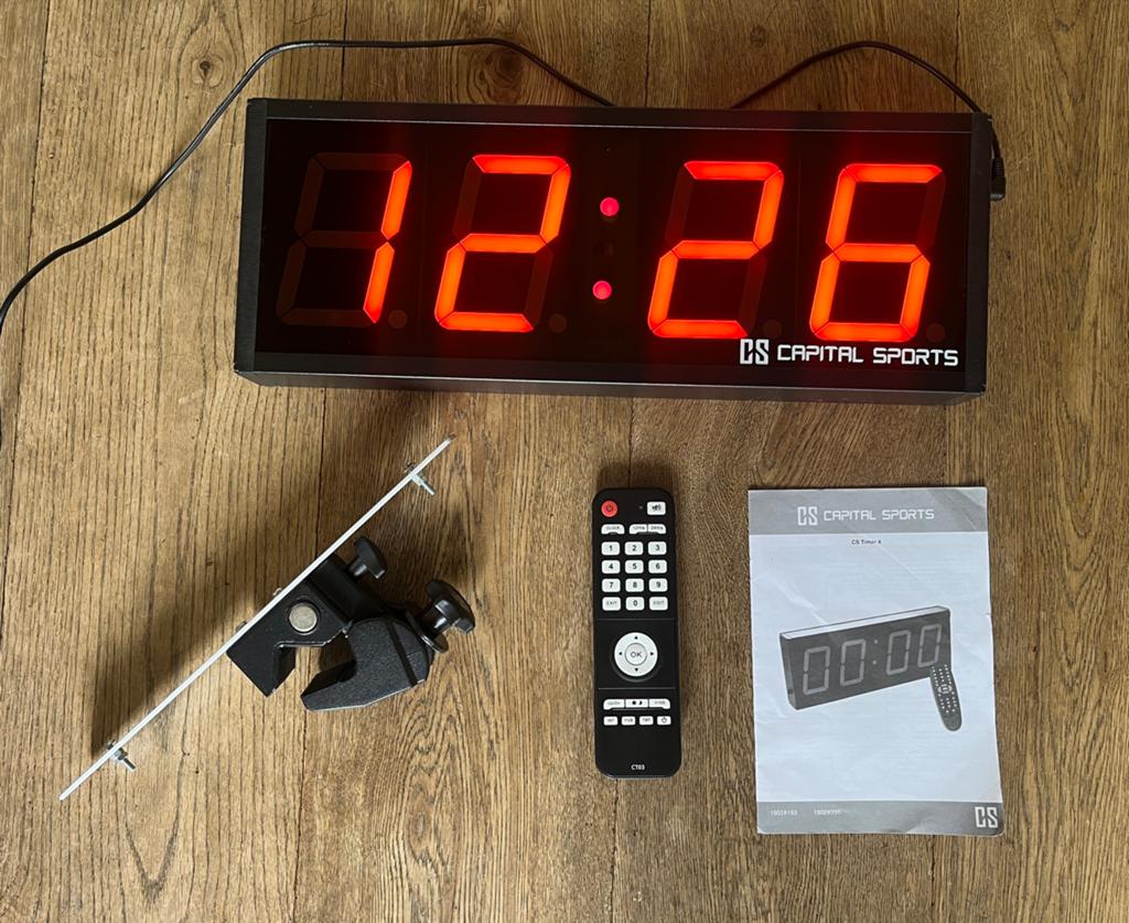 Capital Sports Timer 4 - Fitness Interval Timer / Klok, Sport en Fitness, Ophalen of Verzenden, Zo goed als nieuw
