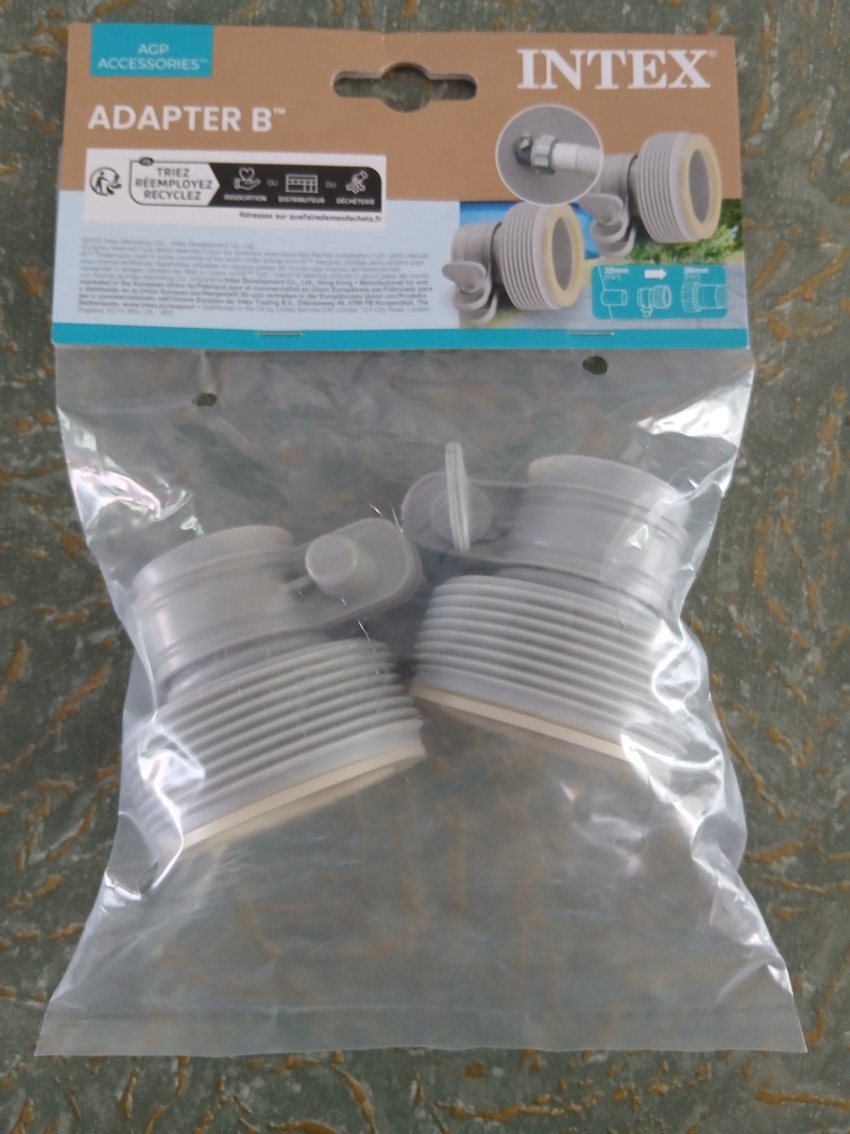 Intex Adapter B: 38mm naar 32mm voor zwembad, Ophalen of Verzenden, Nieuw, Overige typen
