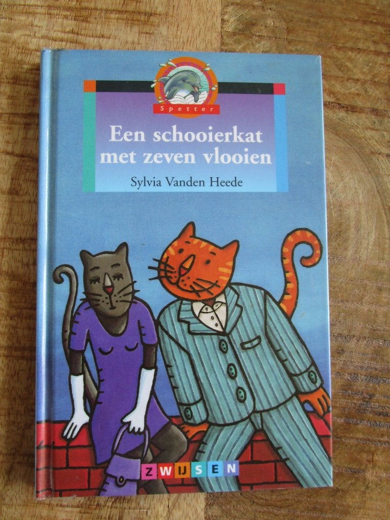Leesboek AVI 6 - een schooierkat met zeven vlooien, Ophalen of Verzenden, Zo goed als nieuw, Sylvia Vanden Heede, Fictie algemeen