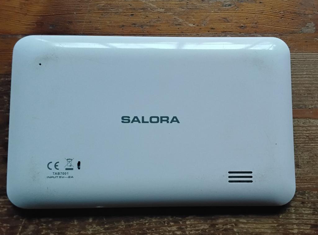 Kleine Tablet Salora, Computers en Software, Windows Tablets, Ophalen of Verzenden, Gebruikt, Tab7001, Salora