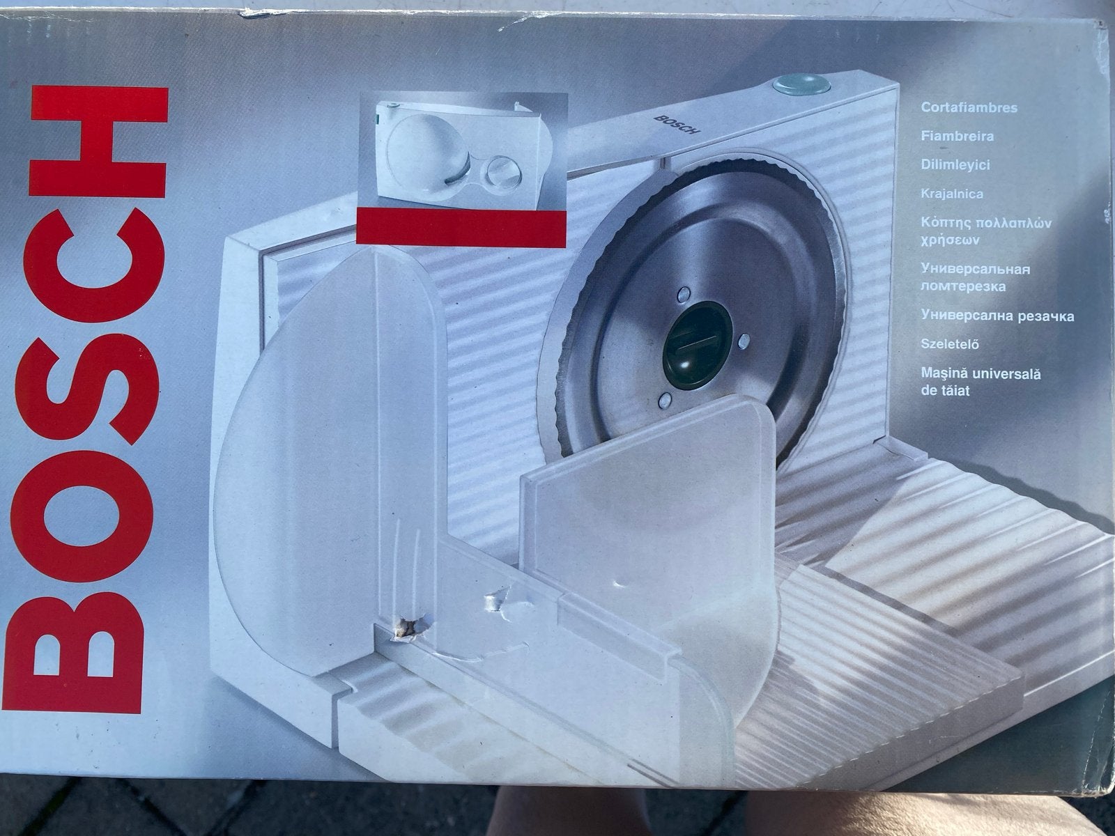 Bosch MAS4200 Universele Snijmachine - Zo goed als nieuw, Ophalen, Zo goed als nieuw