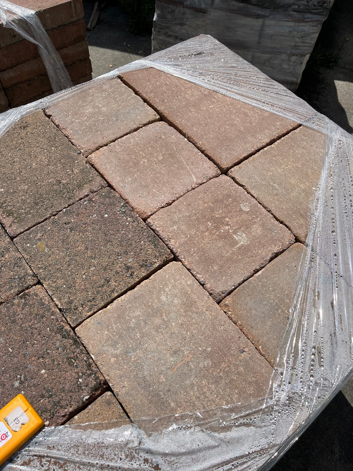 Terrastegels 40x60x6cm - 4 pallets, Ophalen, Gebruikt, 10 m² of meer, Beton
