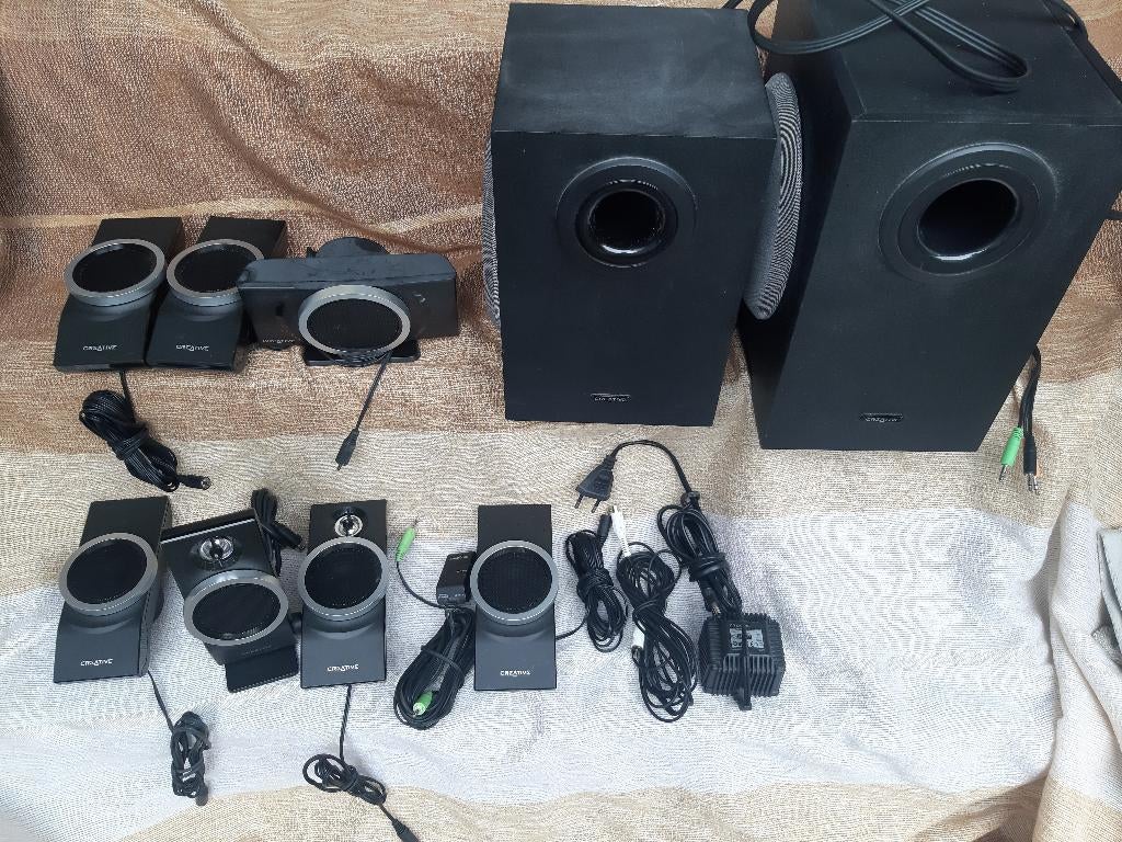 Creative Inspire M2600 Active Subwoofer, Speakers en Power, Gebruikt, Subwoofer, 60 tot 120 watt, Ophalen