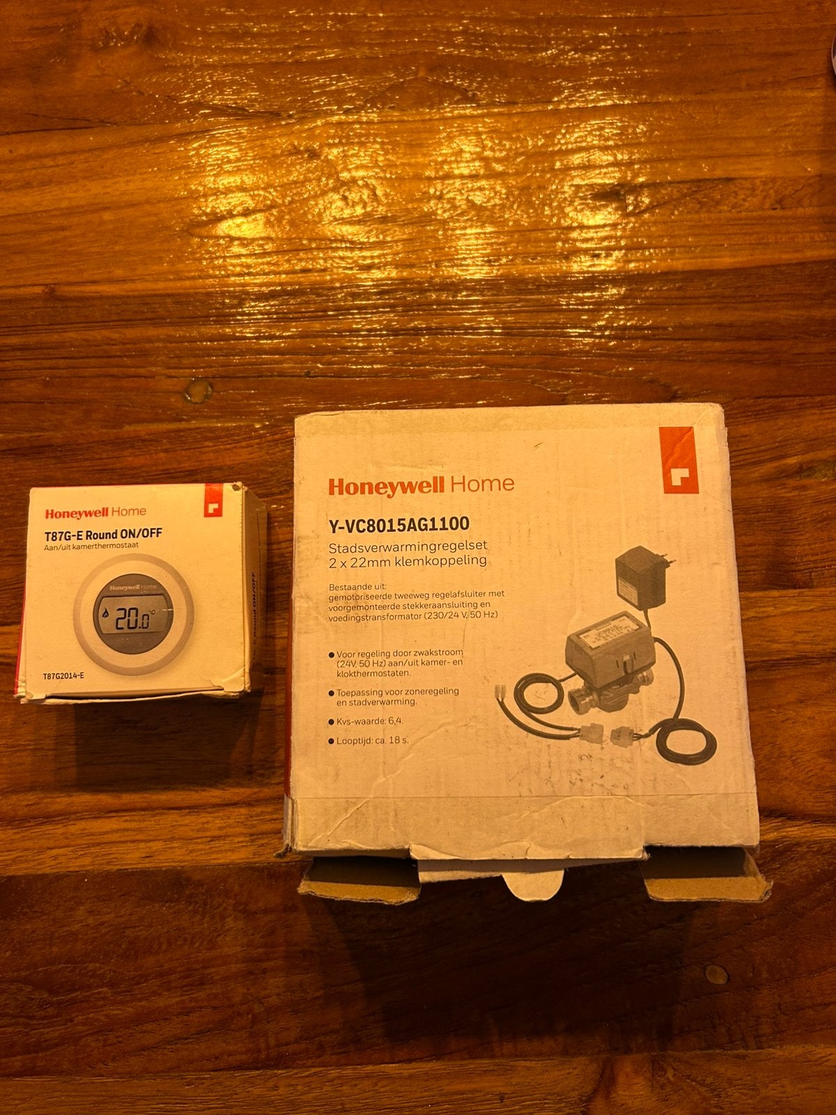 Honeywell home klep vloerverwarming, Doe-het-zelf en Verbouw, Thermostaat, Minder dan 30 cm, Nieuw, Minder dan 60 cm