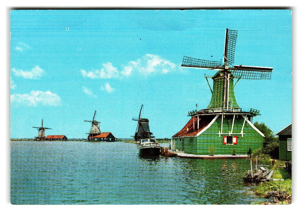 Zaandam, De Zaanse Schans - Opruimingskaart, Verzenden, 1960 tot 1980, Ongelopen, Noord-Holland
