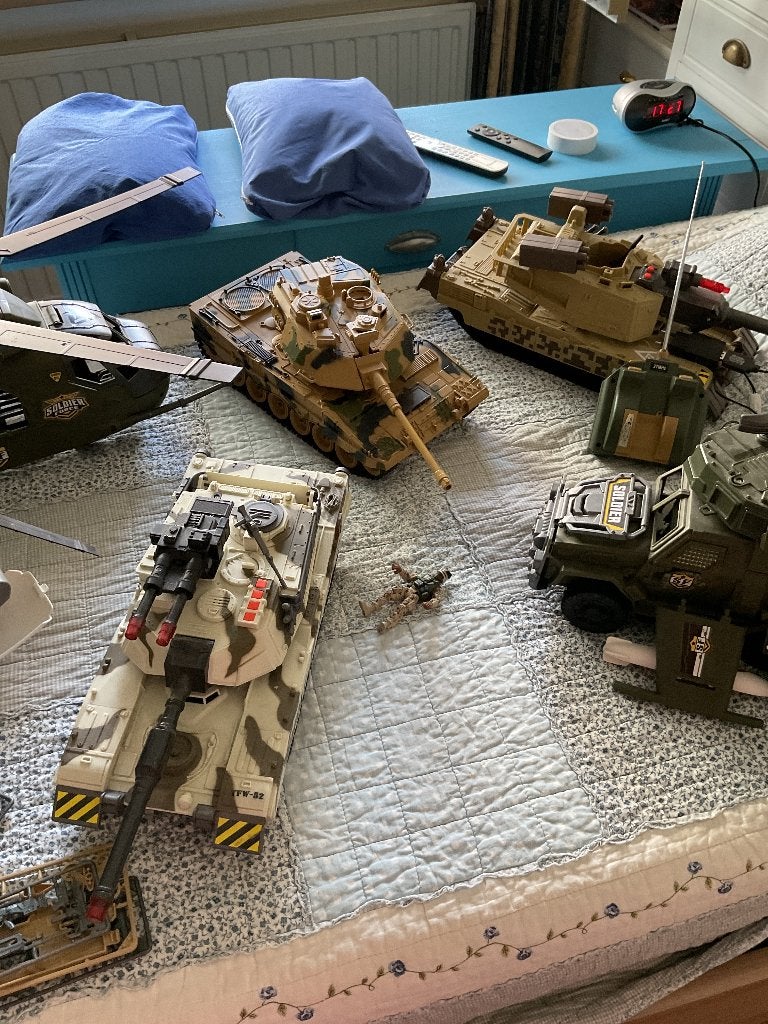 Militaire voertuigen, Tank, Groter dan 1:32, Zo goed als nieuw, Ophalen