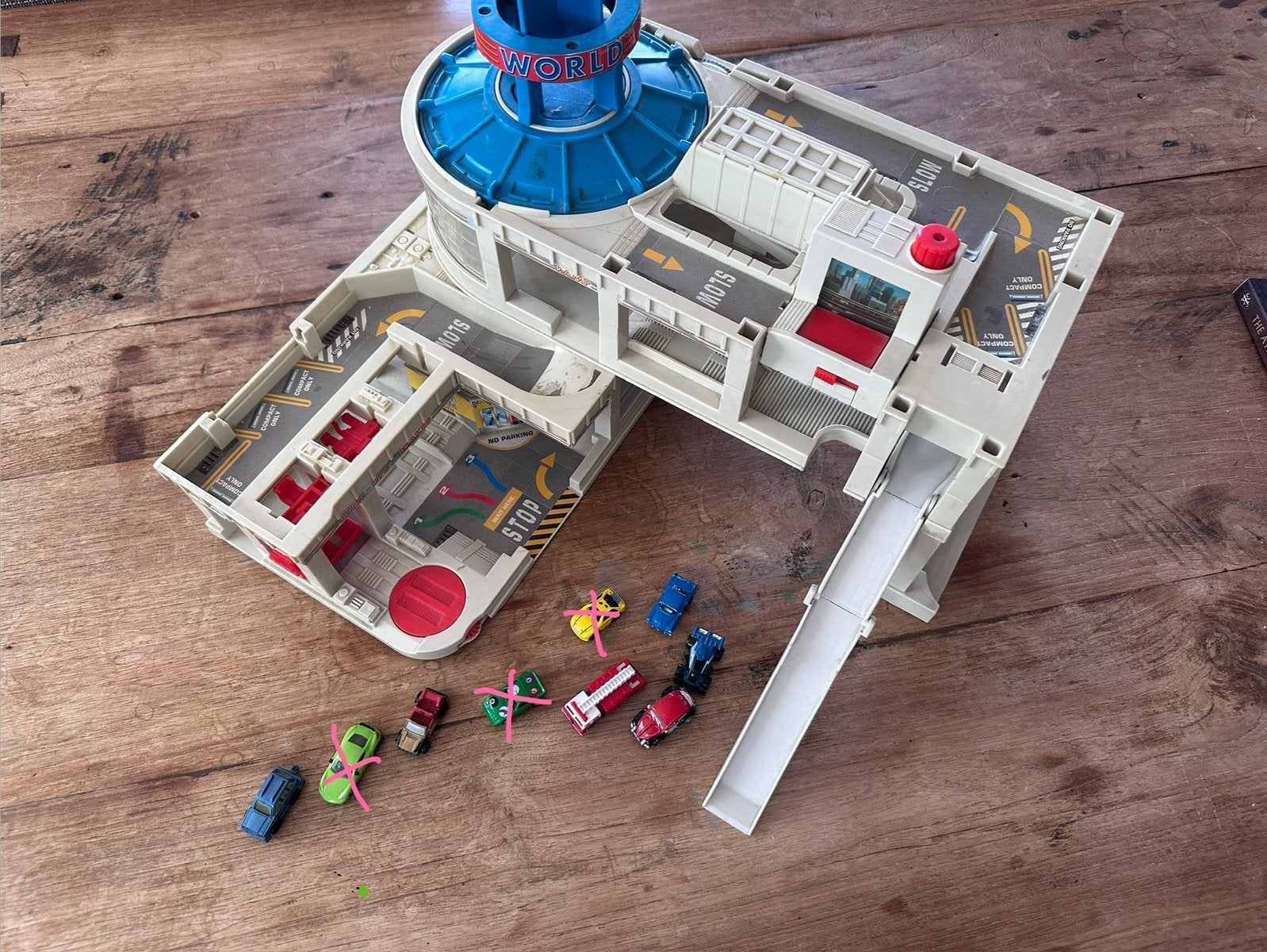 Hasbro Micro Machines Garage & Auto's Jaren '90, Verzenden, Gebruikt