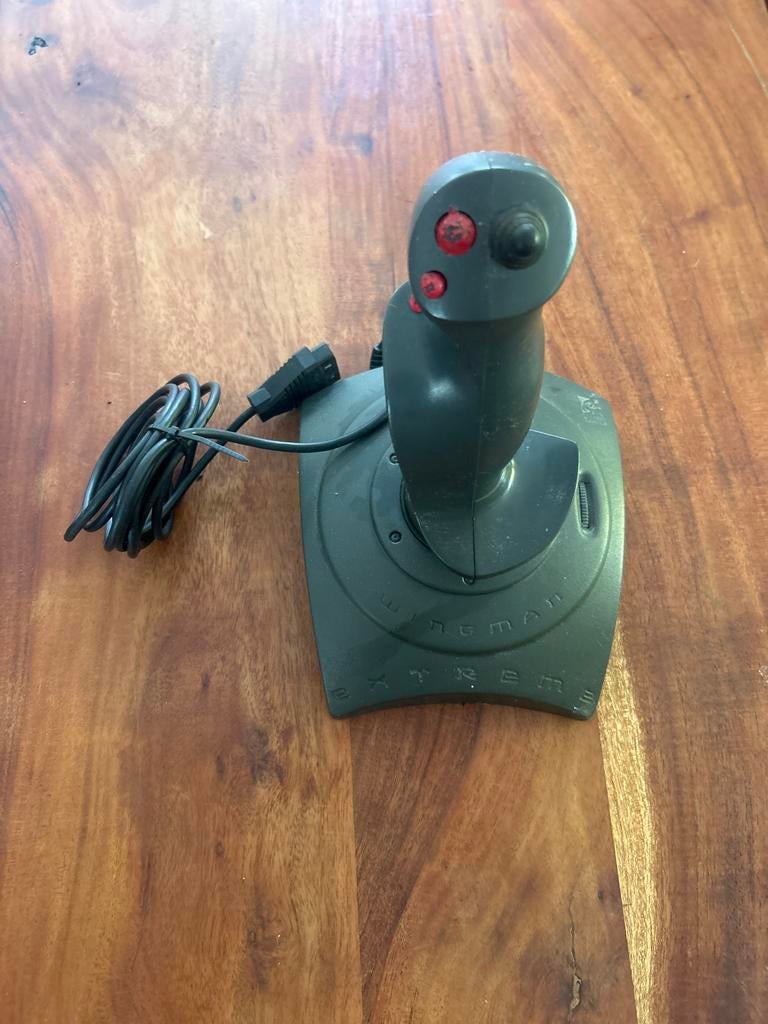 Logitech Wingman Extreme Joystick - Vintage Gaming, Ophalen of Verzenden, Gebruikt