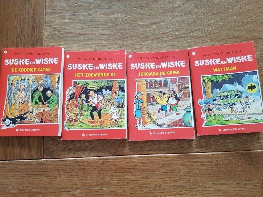 Suske en Wiske 4 minialbums, Meerdere stripboeken, Ophalen of Verzenden, Nieuw, Willy Vandersteen