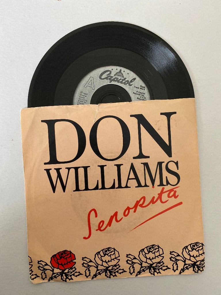 Don Williams  – Senorita, Pop, 7 inch, Zo goed als nieuw, Fotohoes