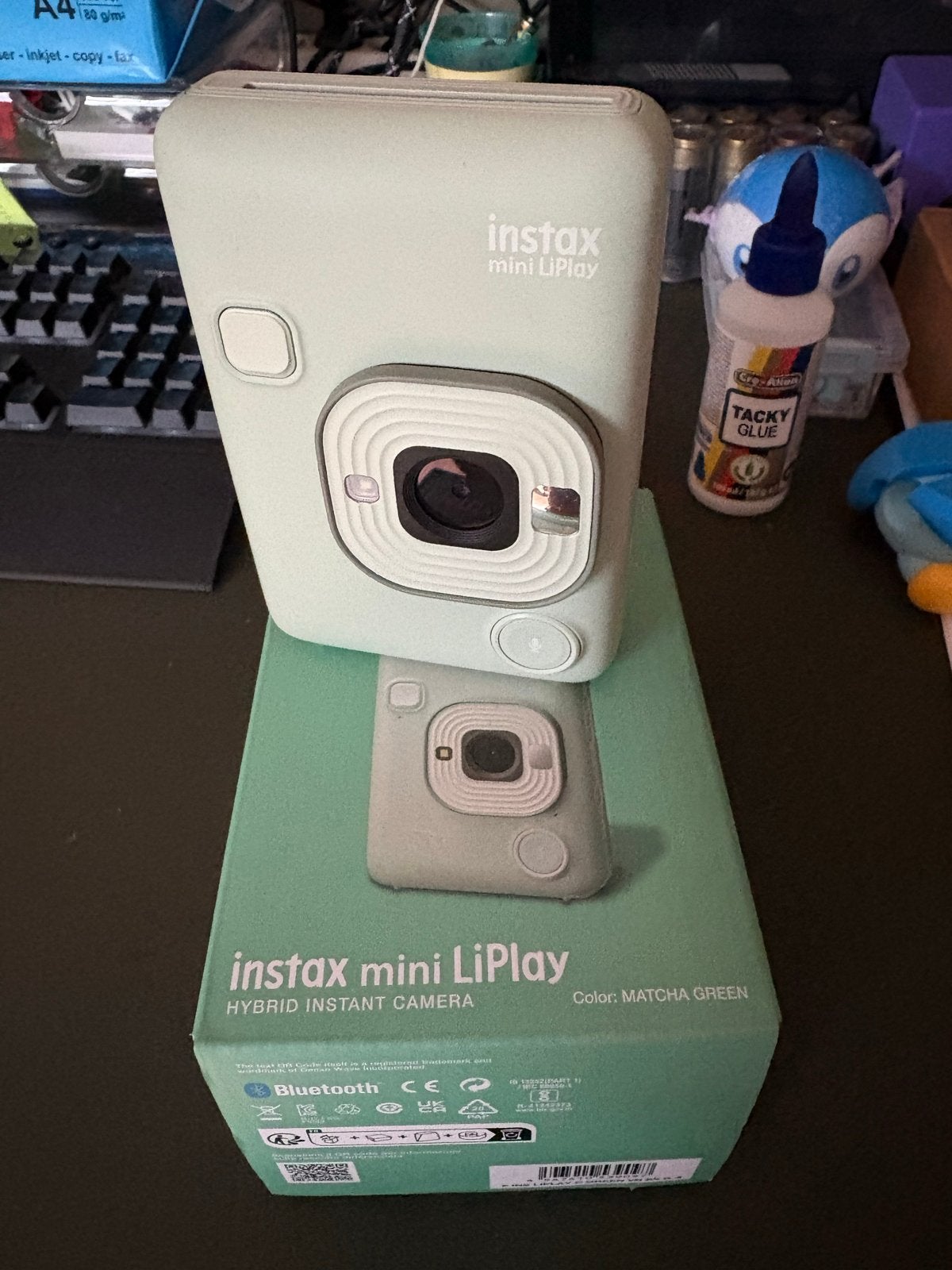 Nauwelijks gebruikte Instax Mini LiPlay Camera, Audio, Tv en Foto, Fotocamera's Digitaal, Handleiding, Bluetooth, Instant camera