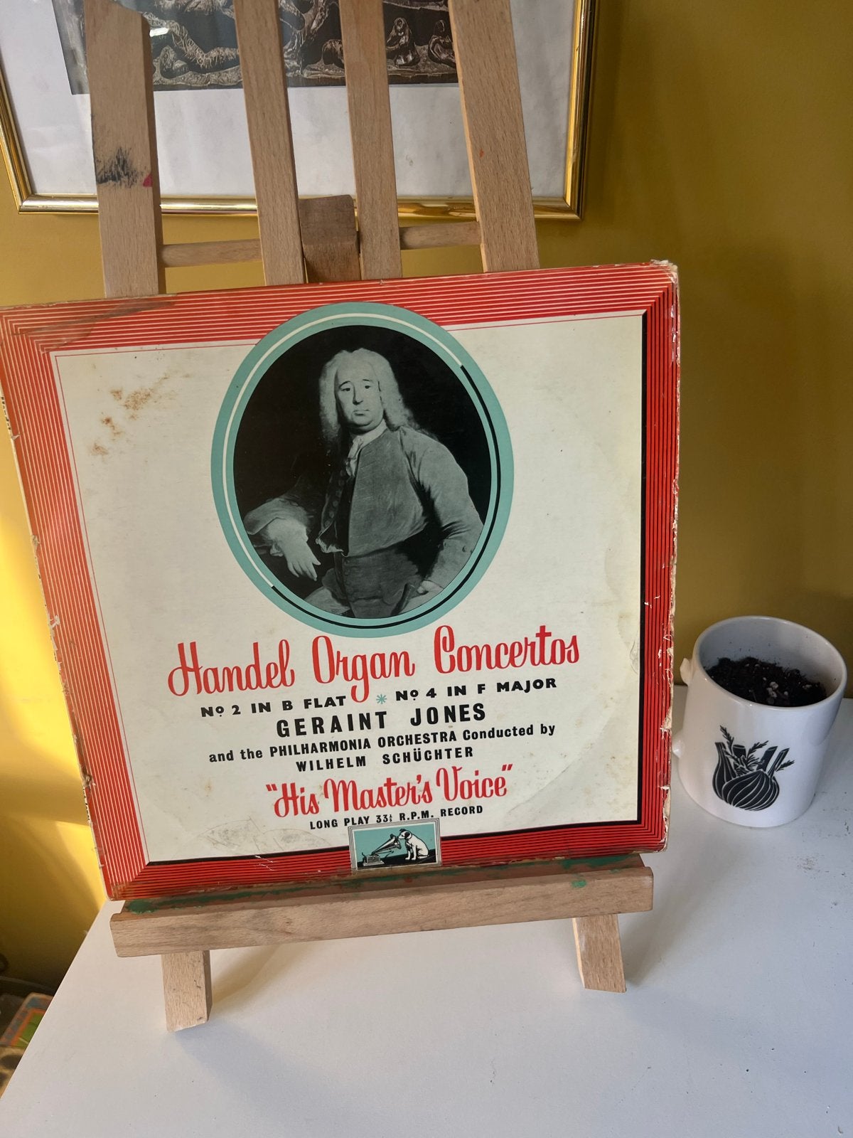 Handel Orgelconcerten - Geraint Jones - His Master's Voice L, LP, Gebruikt, Soloconcert, Ophalen of Verzenden