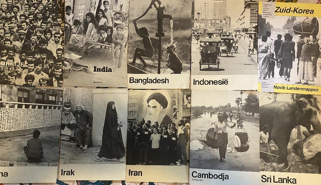 10 landenmappen van Novib Azië alles in één koop, Maatschappij en Samenleving, Diverse auteurs, Ophalen of Verzenden, Zo goed als nieuw