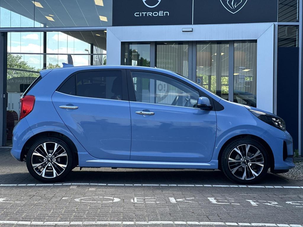 Kia Picanto 1.0 T-GDi GT-Line 5p | 100PK! | Open dak | Stoel, Voorwielaandrijving, 101 pk, Gebruikt, Blauw
