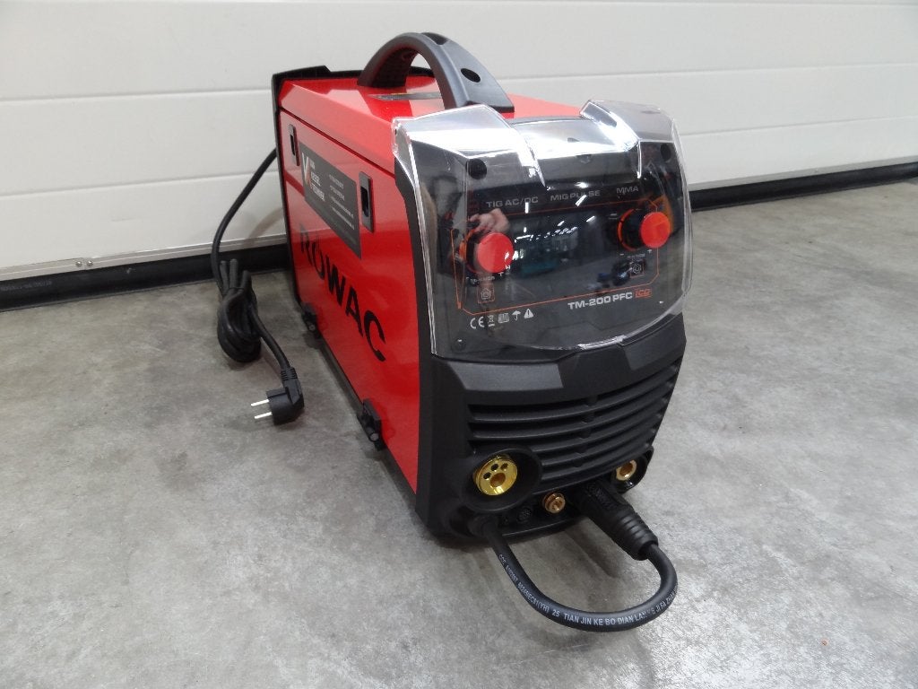 NIEUW Rowac TM-200 PFC Tig AC/DC/Mig Puls/MMA Lasapparaat, Ophalen of Verzenden, Nieuw, 250 ampère of meer, Co2