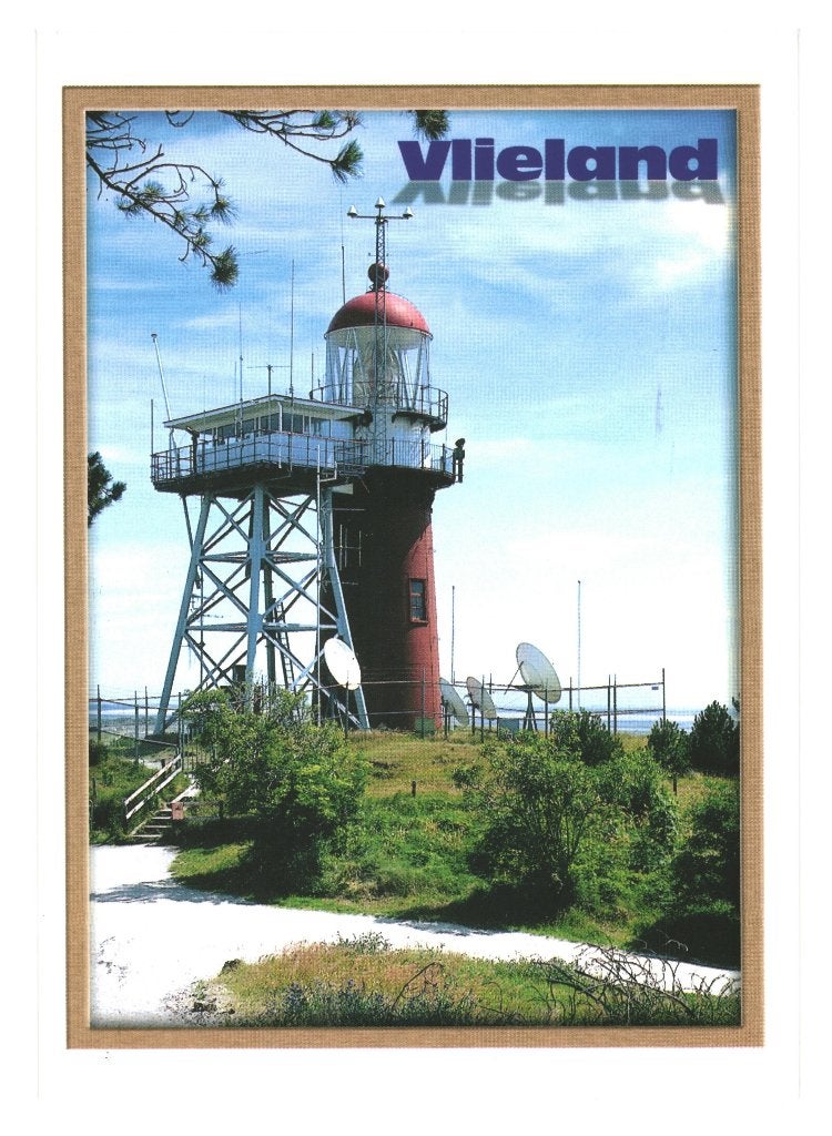988284 Vlieland 80+  mooie zegel Op weg naar 1 Europa: