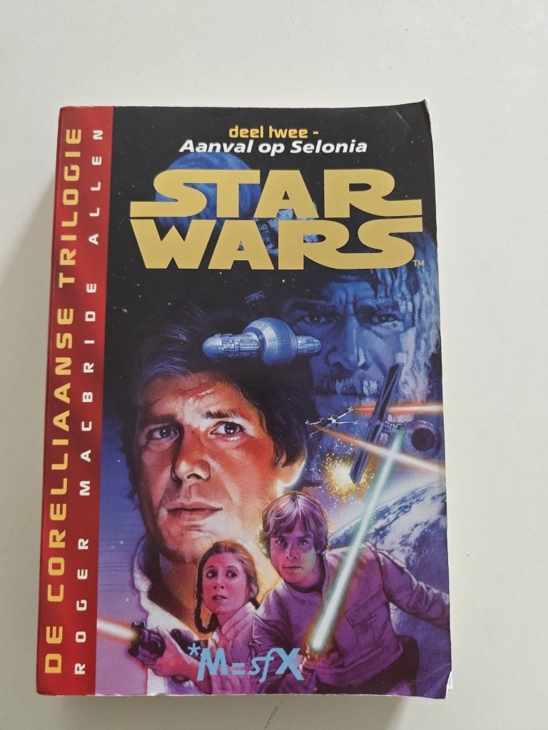 Star Wars • De Corelliaanse trilogie 2 • Aanval op Selonia, Ophalen of Verzenden, Gelezen, Roger MacBride Allen