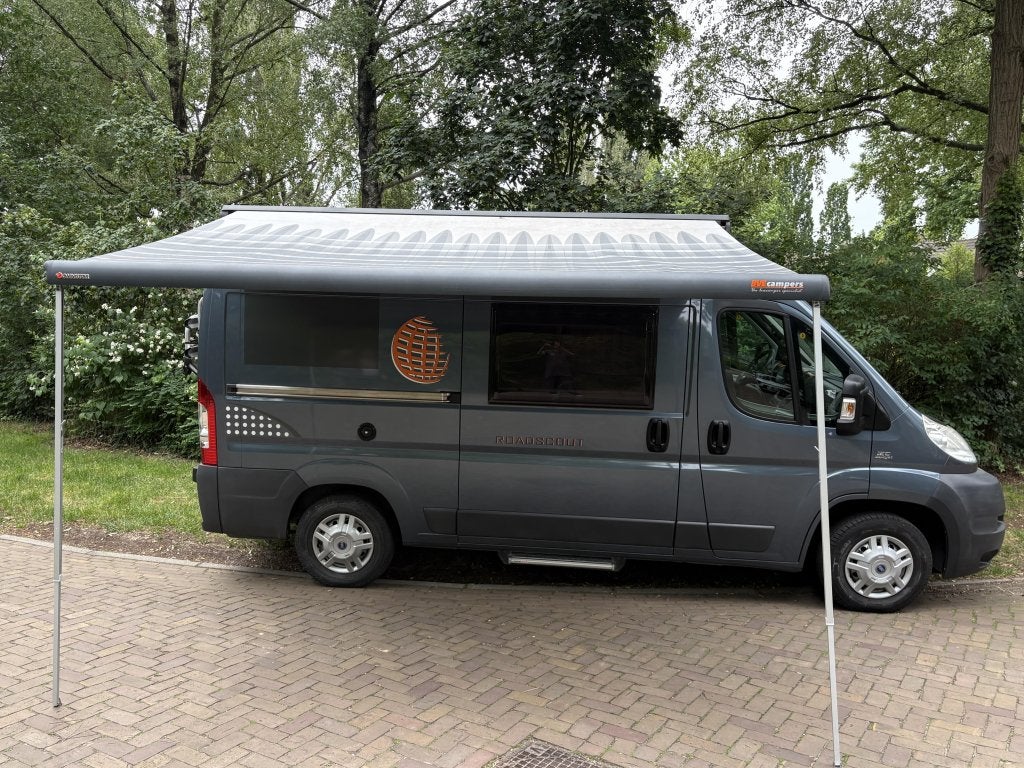 Globecar/Pössl Roadscout 540 - bj 2010 - 75.800 | F, Caravans en Kamperen, Campers, Overige merken, Buscamper of Camperbus, Fiat