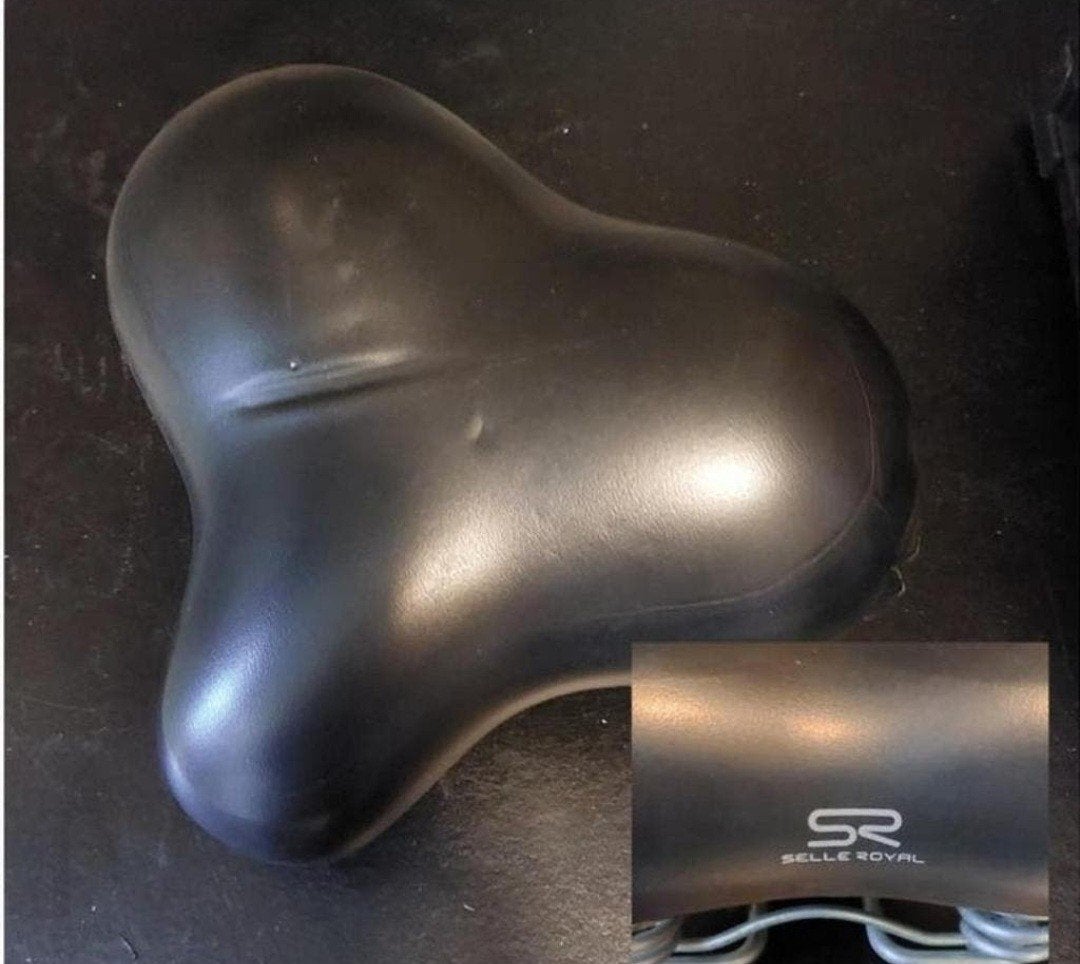 Selle Royal fietszadel - Comfortabel en gebruikt, Gebruikt, Stadsfiets, Kunststof, Ophalen of Verzenden