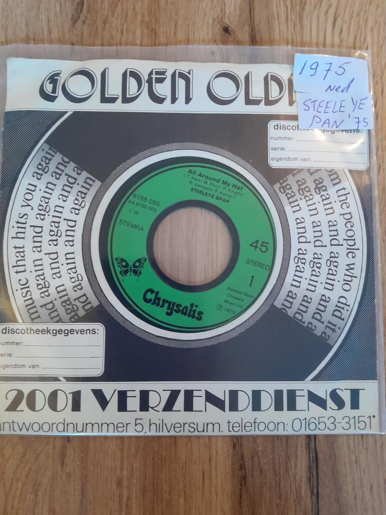 Steeleye span 7 inch all round my hat, Cd's en Dvd's, Ophalen of Verzenden, Zo goed als nieuw, Pop