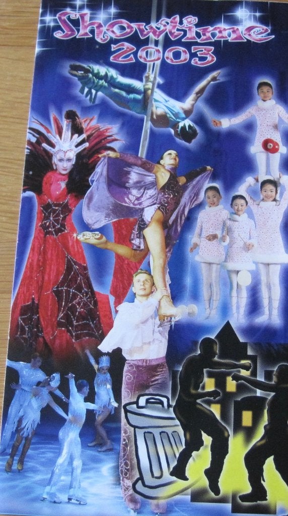 folder van Phantasialand - Showtime 2003, Ophalen of Verzenden, Zo goed als nieuw, Folder