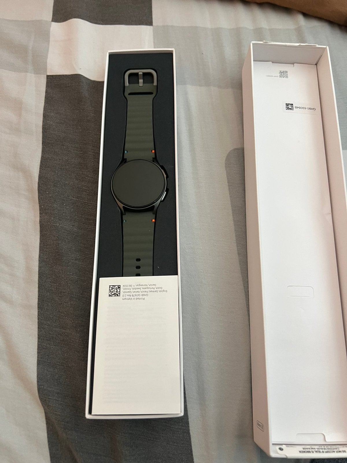 Samsung Galaxy watch 7, Sieraden, Tassen en Uiterlijk, Smartwatches, Ophalen of Verzenden, Zo goed als nieuw, Zwart, Android