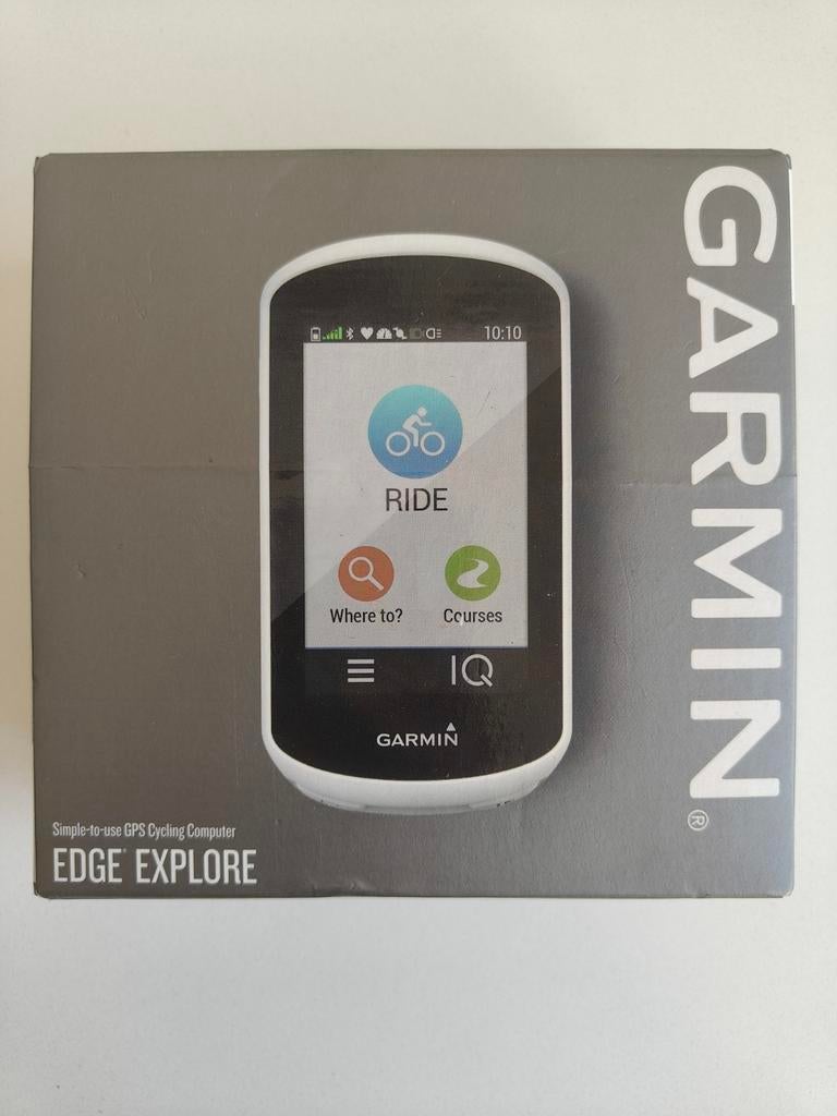 Garmin Edge Explore Fietscomputer - GPS Navigatie, Fietsen en Brommers, Fietsaccessoires | Fietscomputers, Zo goed als nieuw, Draadloos