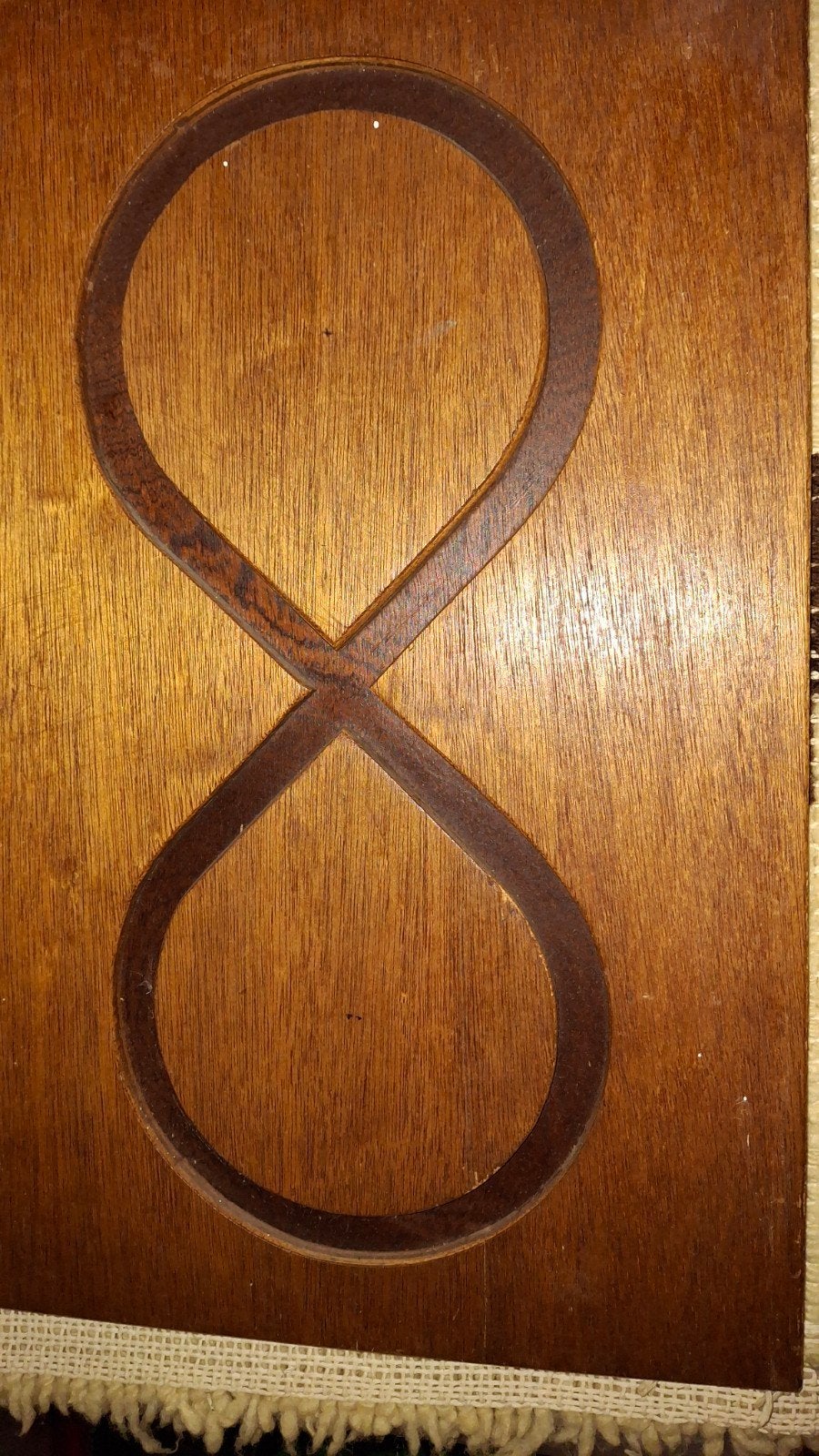 Lemniscaatbord / Motoriekbord 48x30 cm, Ophalen of Verzenden, Zo goed als nieuw