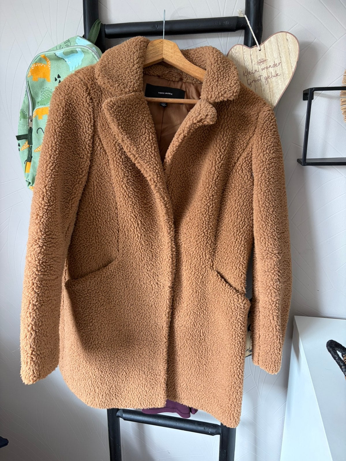 Teddyjas Vero Moda maat M GRATIS, Kleding | Dames, Ophalen, Gedragen, Maat 38/40 (M), Overige kleuren