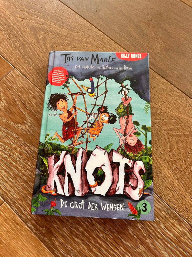 Boek Knots deel 3, De grot der wensen, Boeken, Kinderboeken | Jeugd | 10 tot 12 jaar, Ophalen, Zo goed als nieuw, Tijs van Marle
